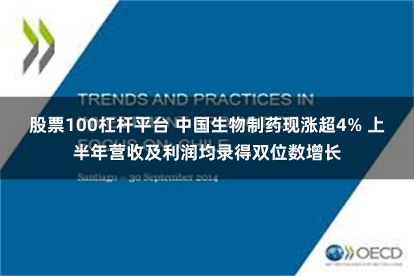 股票100杠杆平台 中国生物制药现涨超4% 上半年营收及利润均录得双位数增长